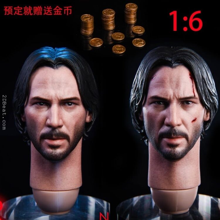 Head 1/6 NRTOYS NR21 John Wick 2.0