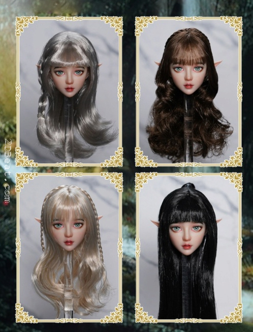 1:6 Scale Kid King KKP003 Fairy Amy Headsculpt Suntan Skin