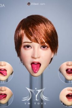 1/6 YMTOYS YMT043 Tongue Out Expression Girl Head Sculpt (Sutan Skin)