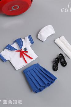 1/12 Scale CDtoys 047 Female Sailor Uniform Clothes Set Fit 6