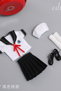 1/12 Scale CDtoys 047 Female Sailor Uniform Clothes Set Fit 6