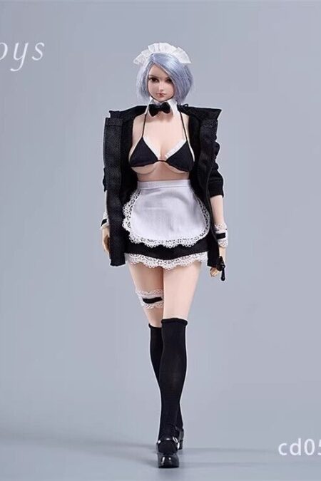 1/6 Scale CDtoys 051 School Uniform Maid Clothes Set Fit 12″ Female PH TBL Bodies