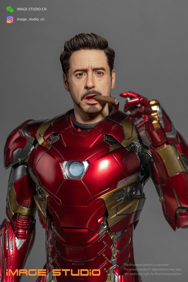 1/6 Scale Image Studio Tony Stark Head Sculpt - Image 8