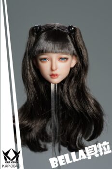 KKP004 - NEW PRODUCT: KID KING - BELLA-eyelash transplant head sculpt (#KKP004, ABCD) 15165