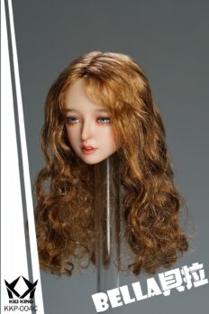 KKP004 - NEW PRODUCT: KID KING - BELLA-eyelash transplant head sculpt (#KKP004, ABCD) 11198