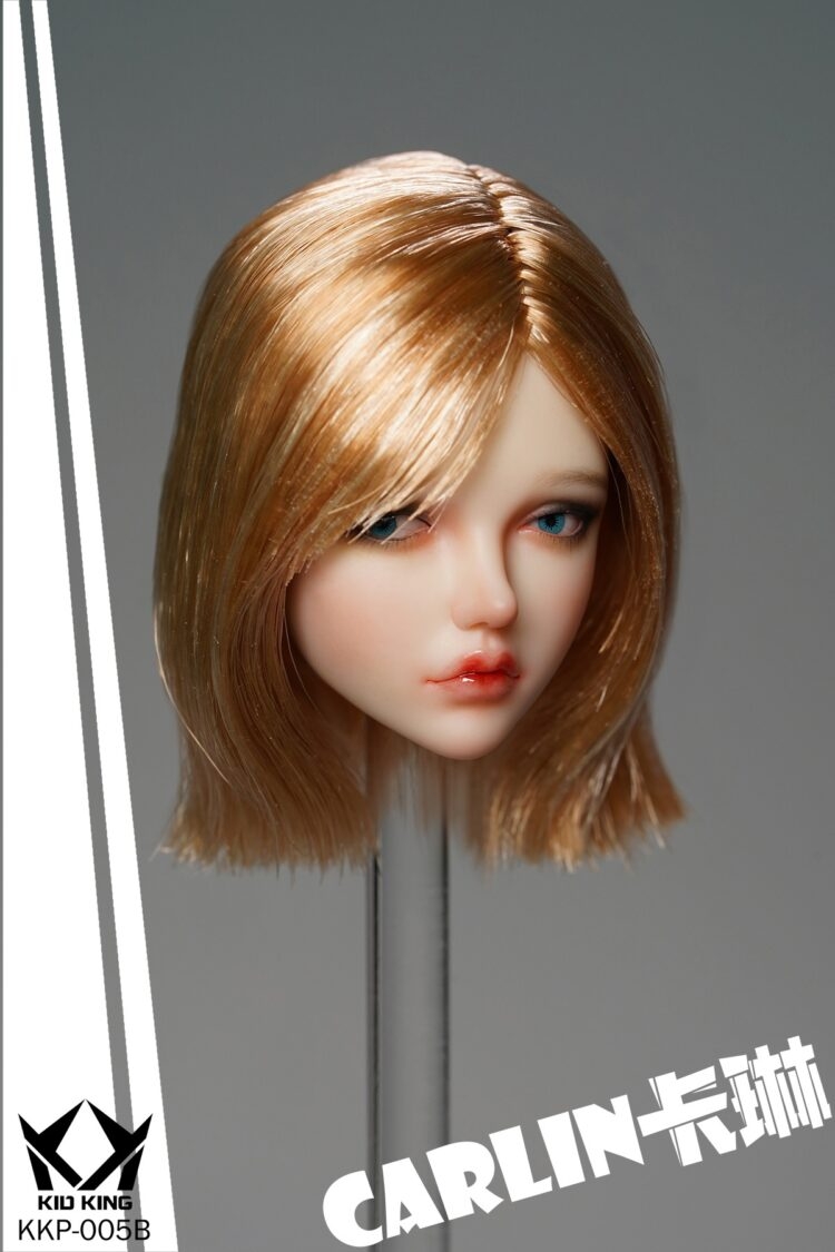 NEW PRODUCT: KID KING - CARLIN - movable eye head sculpt (#KKP005, ABCD) 08120