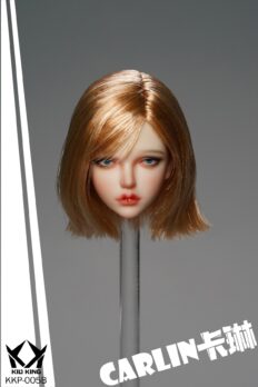 NEW PRODUCT: KID KING - CARLIN - movable eye head sculpt (#KKP005, ABCD) 07123