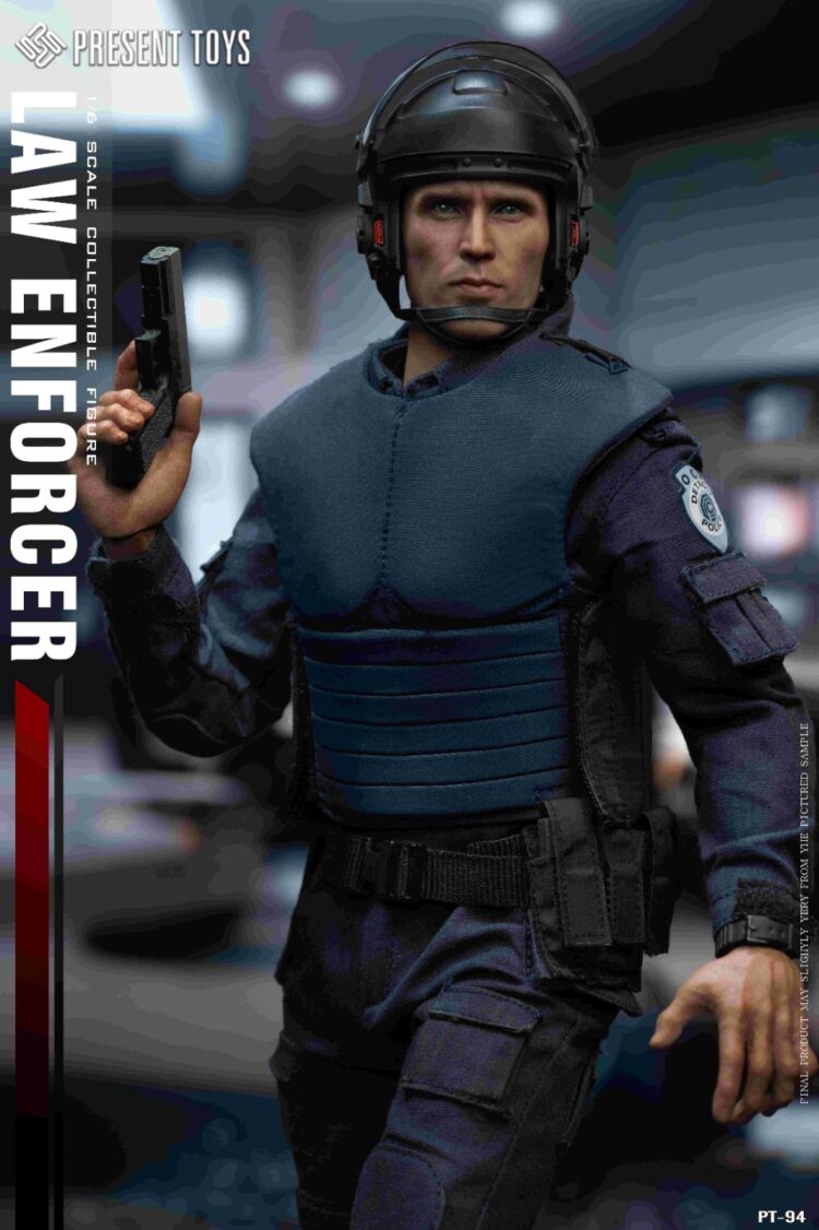 1/6 Scale Present Toys SP94 Detroit Law Enforcer action figure - Image 4