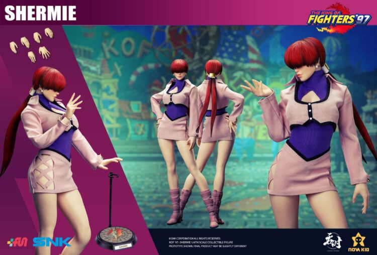 1/6 scale Tunshi Studio TS-XZZ-007 The King of Fighters '97 Shermie action figure - Image 11