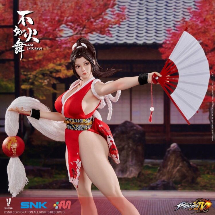 [In-Stock] 1/6 Scale Very Cool VCF-2068 The King of Fighters XIV Mai Shiranui Female Action Figure - Image 10