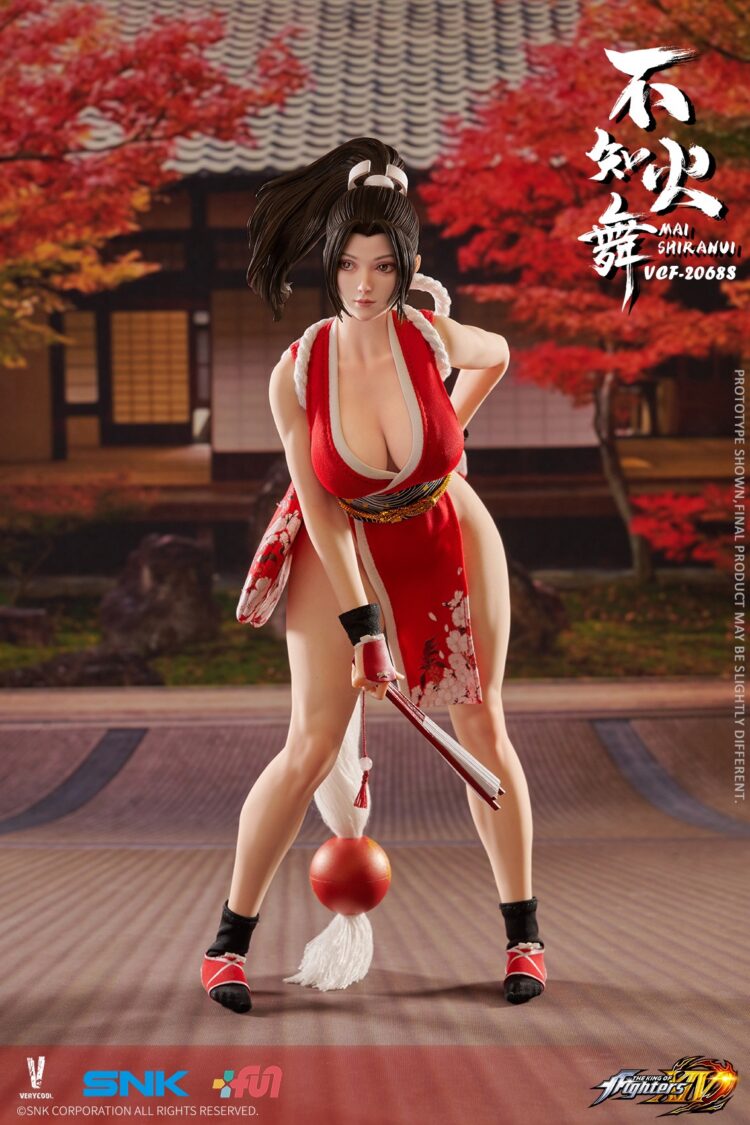 [In-Stock] 1/6 Scale Very Cool VCF-2068S The King of Fighters XIV-Mai Shiranui Straight Bangs Version