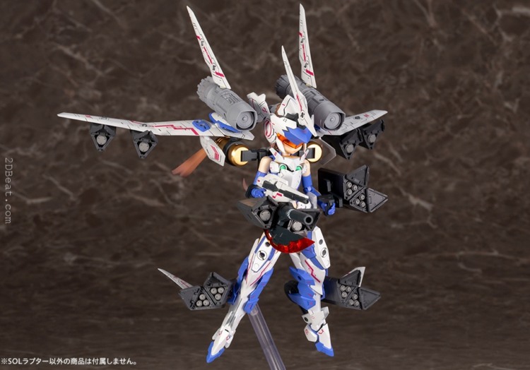 Kotobukiya KP-475X Megami Device SOL Raptor Plastic Model Kit - Image 18