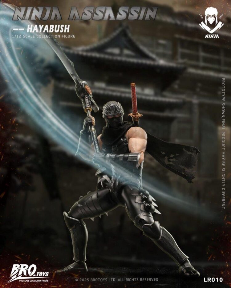 1/12 Scale BroToys Ninja Gaiden Ryu Hayabusa action figure - Image 6