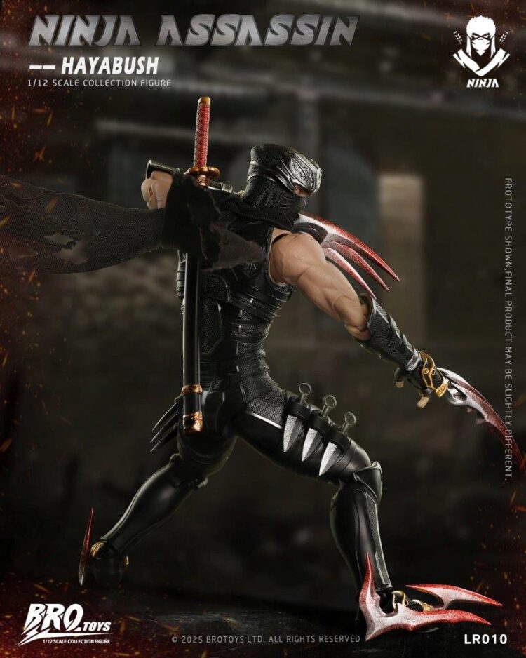 1/12 Scale BroToys Ninja Gaiden Ryu Hayabusa action figure - Image 5