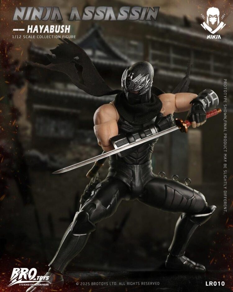 1/12 Scale BroToys Ninja Gaiden Ryu Hayabusa action figure - Image 4