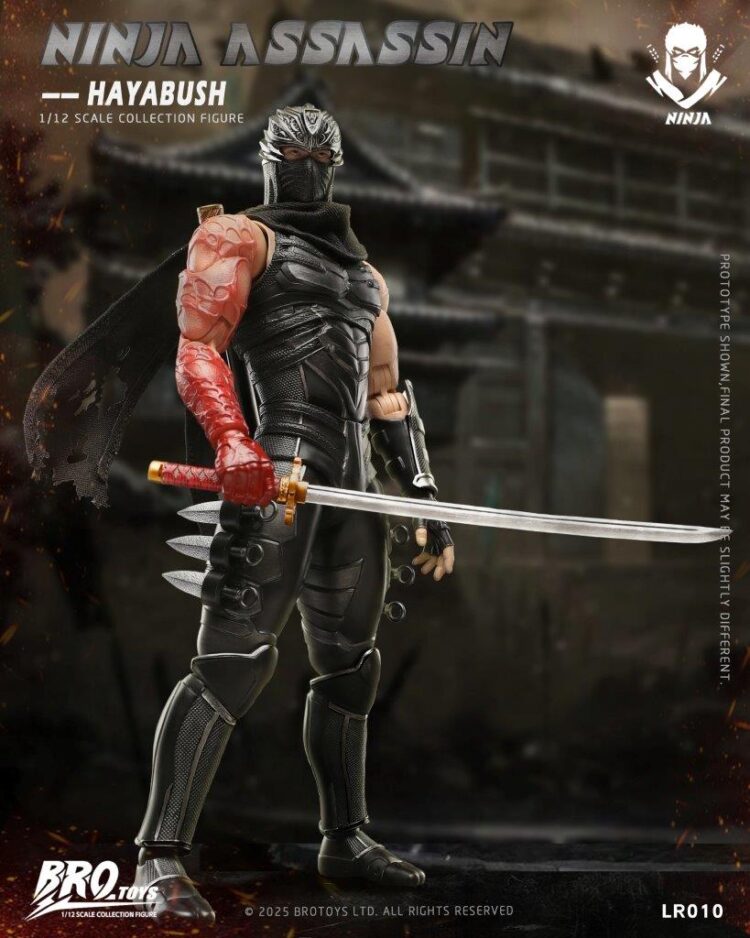 1/12 Scale BroToys Ninja Gaiden Ryu Hayabusa action figure