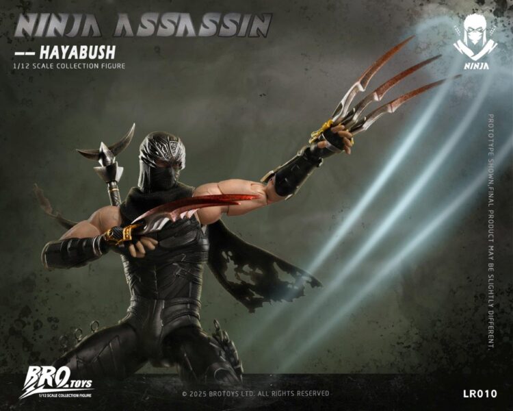 1/12 Scale BroToys Ninja Gaiden Ryu Hayabusa action figure - Image 12