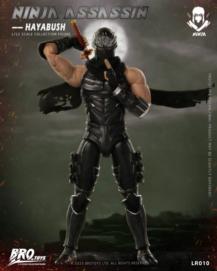 1/12 Scale BroToys Ninja Gaiden Ryu Hayabusa action figure - Image 9