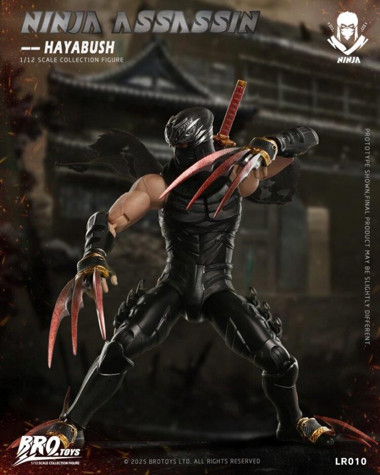 1/12 Scale BroToys Ninja Gaiden Ryu Hayabusa action figure - Image 7