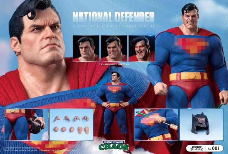 1/12 Scale Chaos CHAOS-001 National Defender Collectibles Figure - Image 11