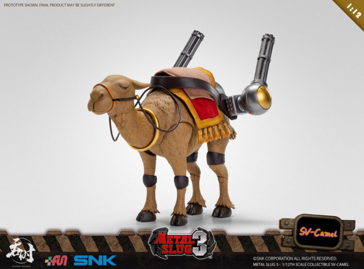 1/12 scale Metal Slug 3 Collectible Camel Slug action figure