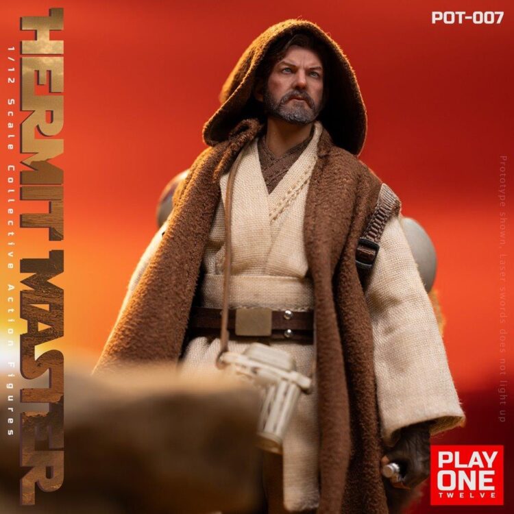 1/12 Scale Play One Twelve POT-007 Hermit Master Action Figure - Image 10