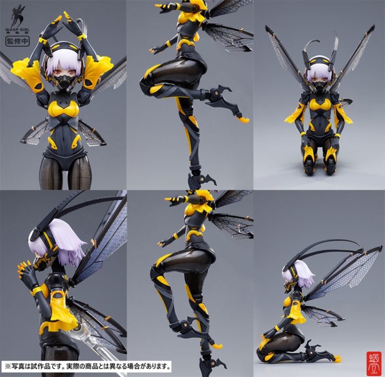 1/12 Scale Snail Shell BEE-03W WASP GIRL Bun-chan action figure - Image 9