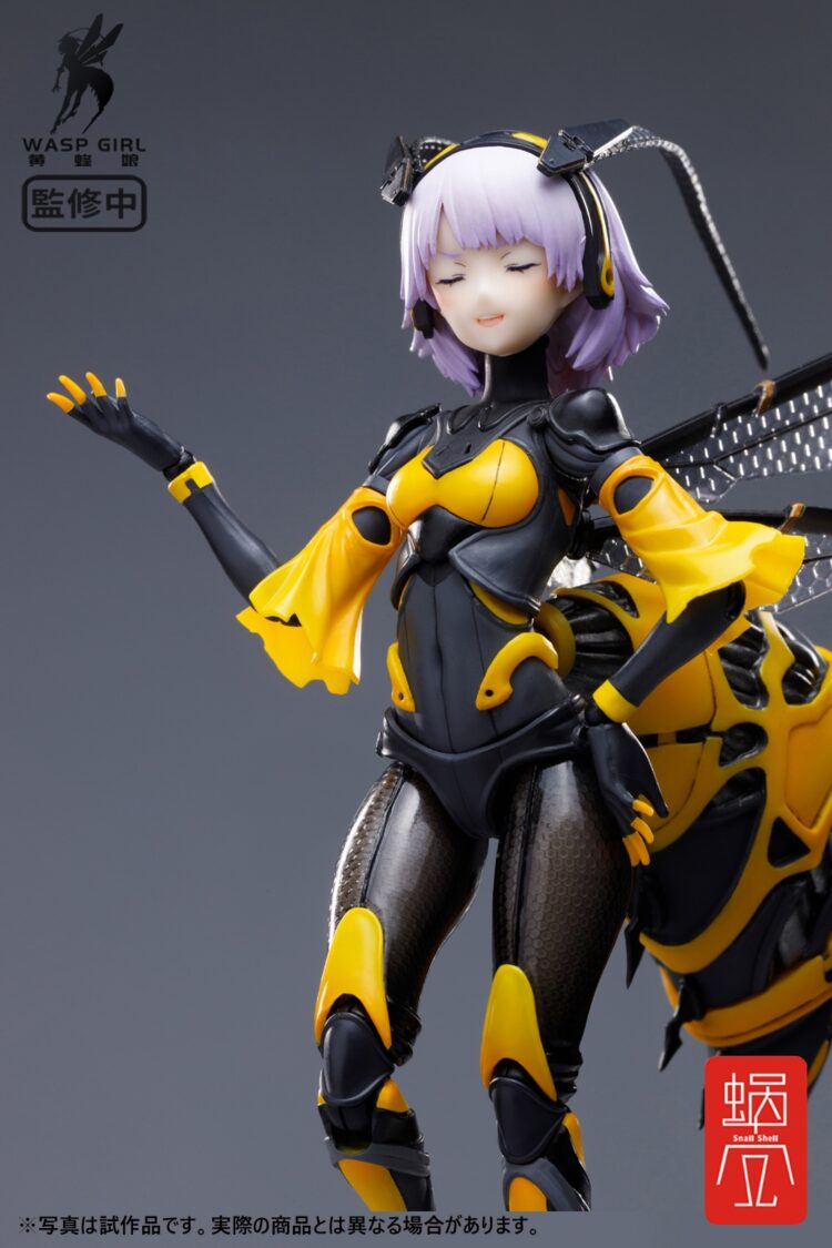 1/12 Scale Snail Shell BEE-03W WASP GIRL Bun-chan action figure - Image 3