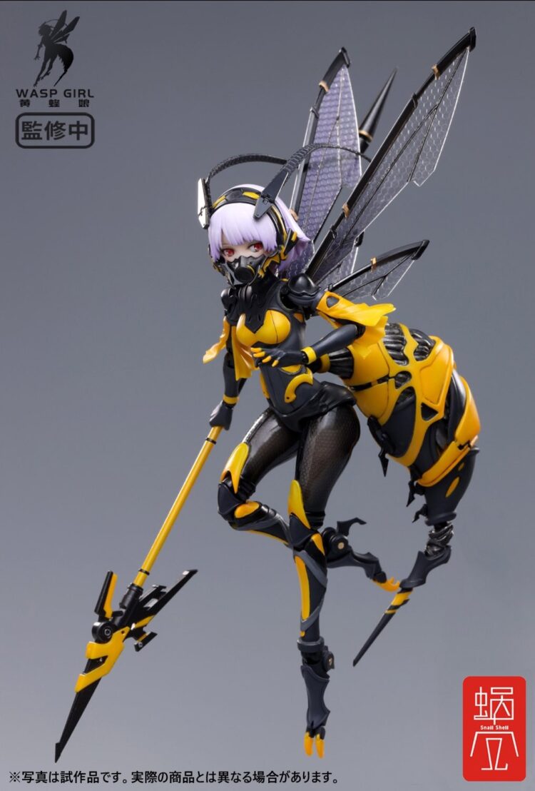 1/12 Scale Snail Shell BEE-03W WASP GIRL Bun-chan action figure