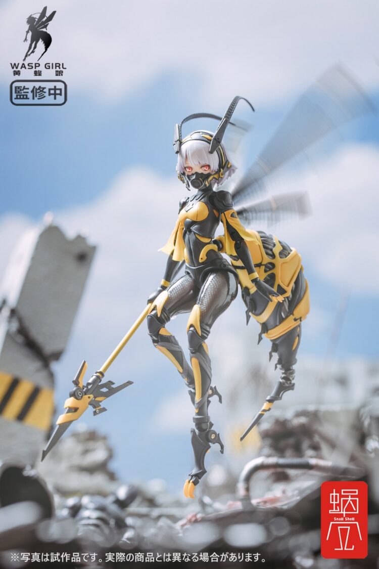 1/12 Scale Snail Shell BEE-03W WASP GIRL Bun-chan action figure - Image 16