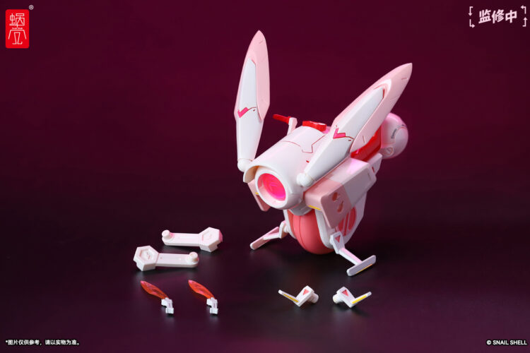 1/12 Scale Snail Shell Cyclone Bunny & Gear Set - Image 3