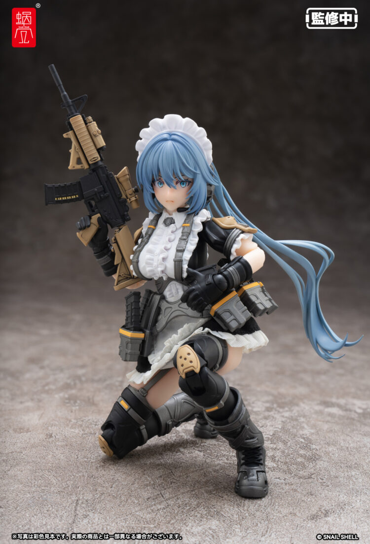 1/12 Scale Snail Shell RA-02 Tactical Maid Kazune Tokiwa action figure