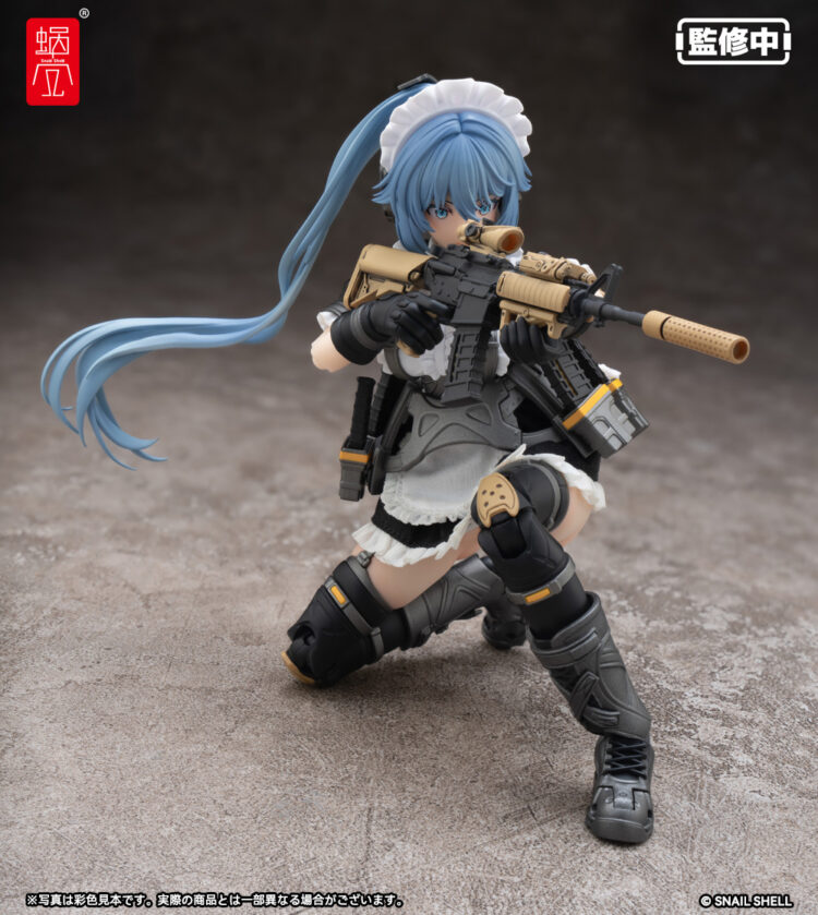 1/12 Scale Snail Shell RA-02 Tactical Maid Kazune Tokiwa action figure - Image 15