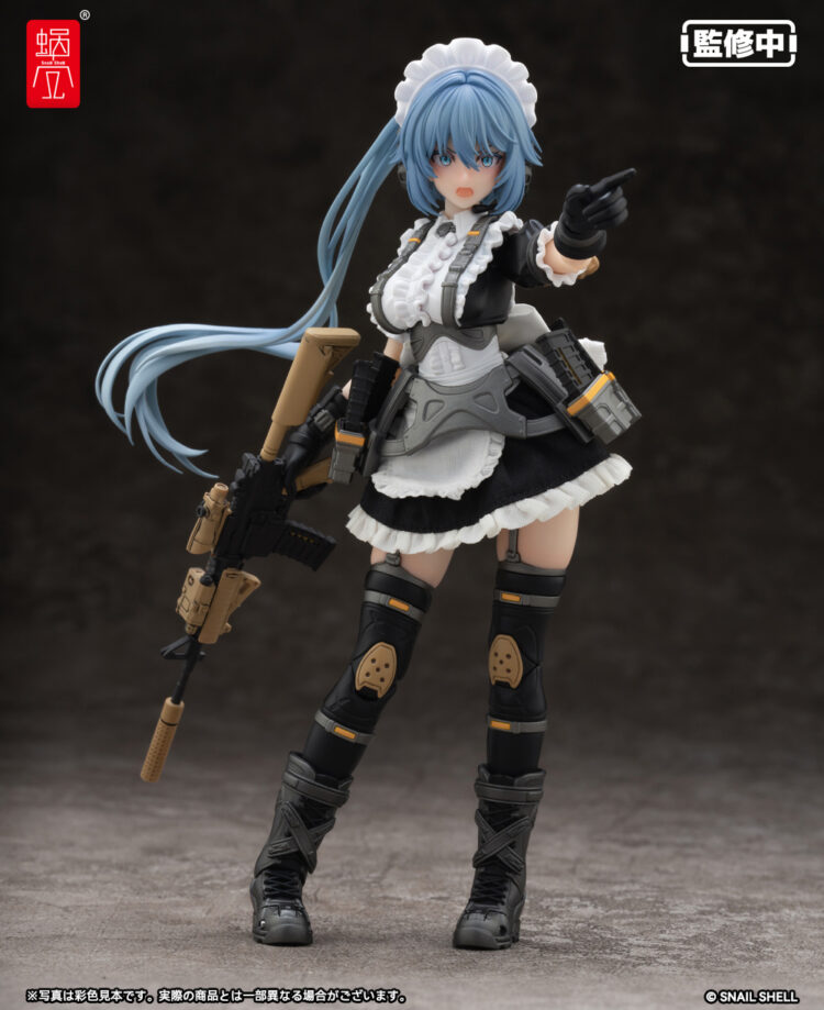 1/12 Scale Snail Shell RA-02 Tactical Maid Kazune Tokiwa action figure - Image 13