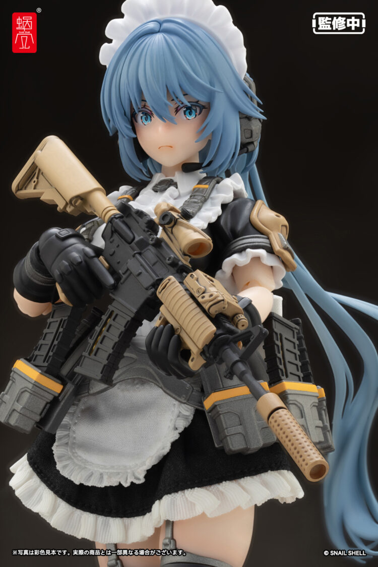 1/12 Scale Snail Shell RA-02 Tactical Maid Kazune Tokiwa action figure - Image 9