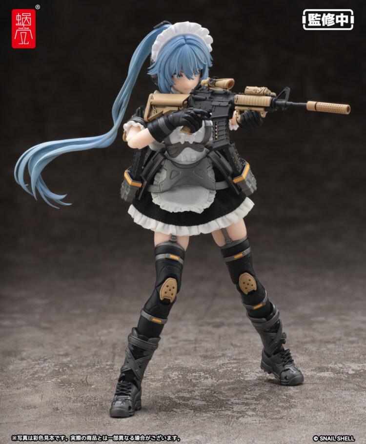 1/12 Scale Snail Shell RA-02 Tactical Maid Kazune Tokiwa action figure - Image 10