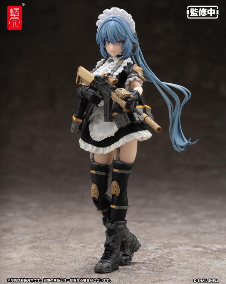 1/12 Scale Snail Shell RA-02 Tactical Maid Kazune Tokiwa action figure - Image 6