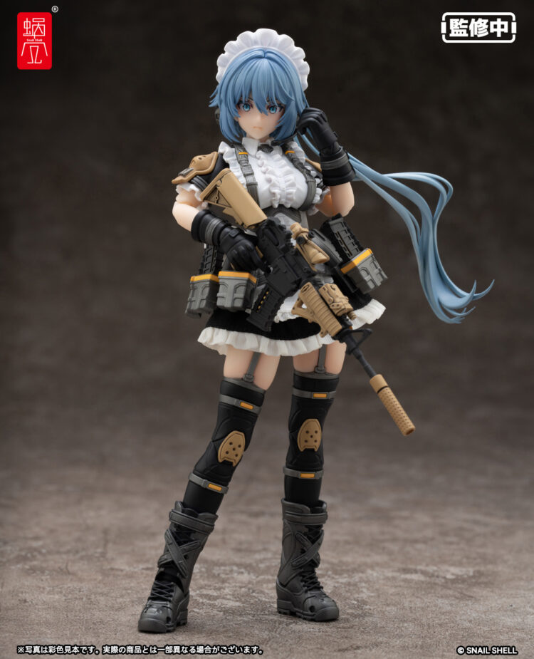 1/12 Scale Snail Shell RA-02 Tactical Maid Kazune Tokiwa action figure - Image 3