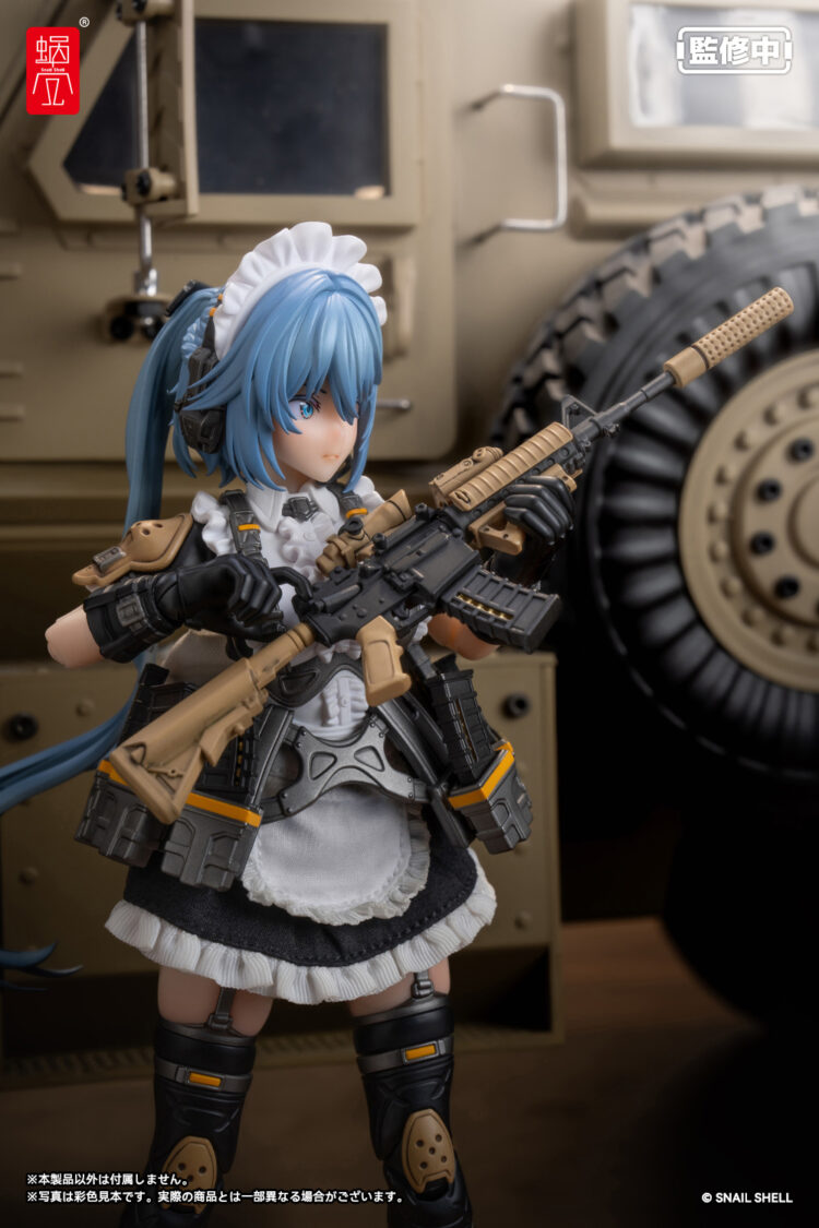 1/12 Scale Snail Shell RA-02 Tactical Maid Kazune Tokiwa action figure - Image 25