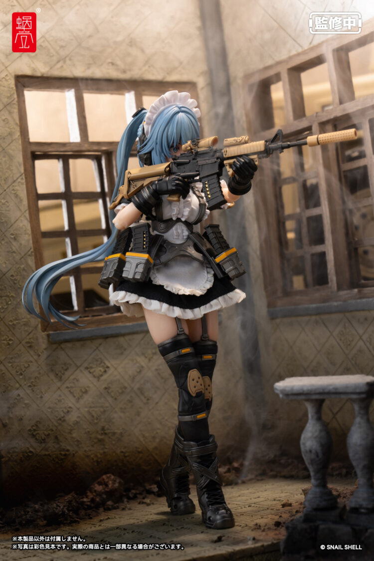 1/12 Scale Snail Shell RA-02 Tactical Maid Kazune Tokiwa action figure - Image 23