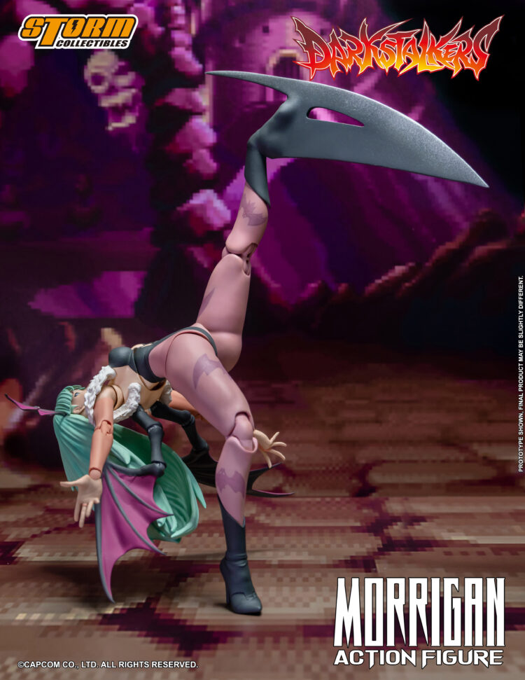 1/12 Scale Storm Collectibles Darkstalkers Morrigan Action Figure - Image 10