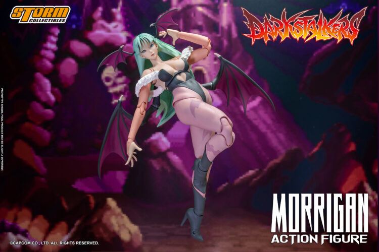 1/12 Scale Storm Collectibles Darkstalkers Morrigan Action Figure - Image 9