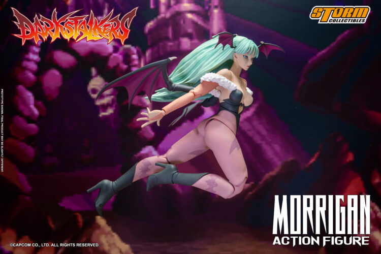 1/12 Scale Storm Collectibles Darkstalkers Morrigan Action Figure - Image 8