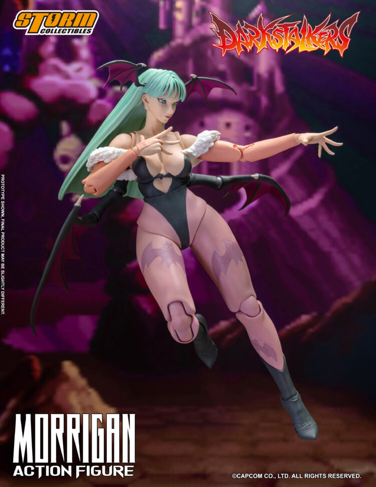 1/12 Scale Storm Collectibles Darkstalkers Morrigan Action Figure - Image 7