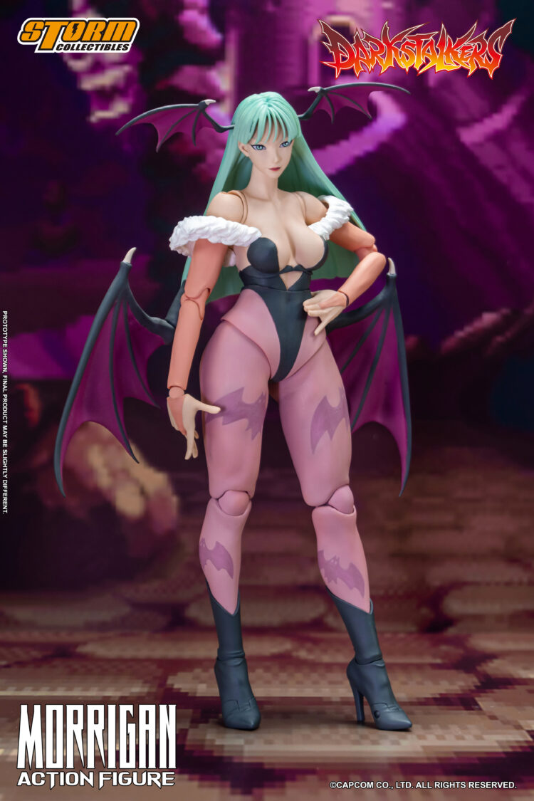 1/12 Scale Storm Collectibles Darkstalkers Morrigan Action Figure