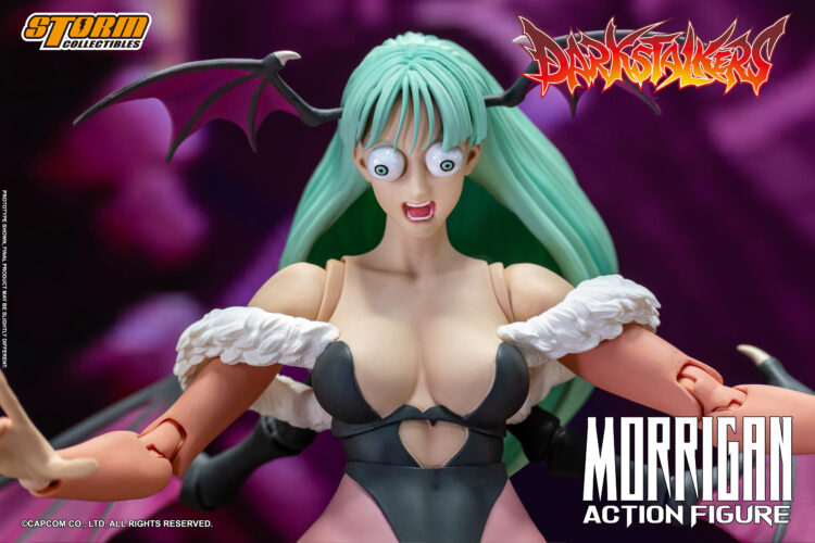 1/12 Scale Storm Collectibles Darkstalkers Morrigan Action Figure - Image 15