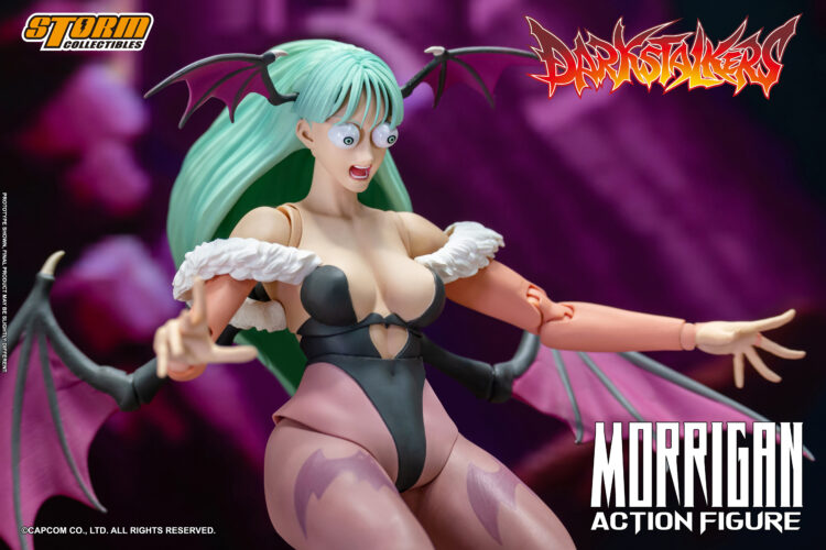 1/12 Scale Storm Collectibles Darkstalkers Morrigan Action Figure - Image 13