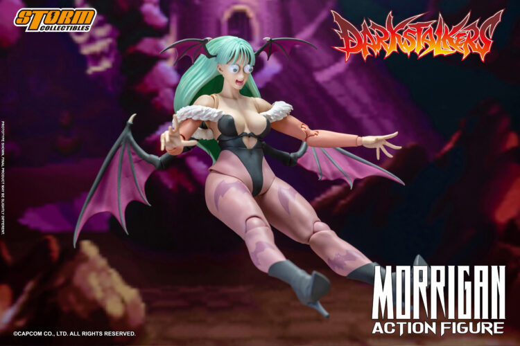 1/12 Scale Storm Collectibles Darkstalkers Morrigan Action Figure - Image 12