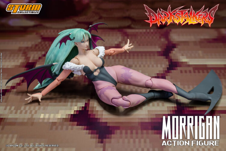 1/12 Scale Storm Collectibles Darkstalkers Morrigan Action Figure - Image 11