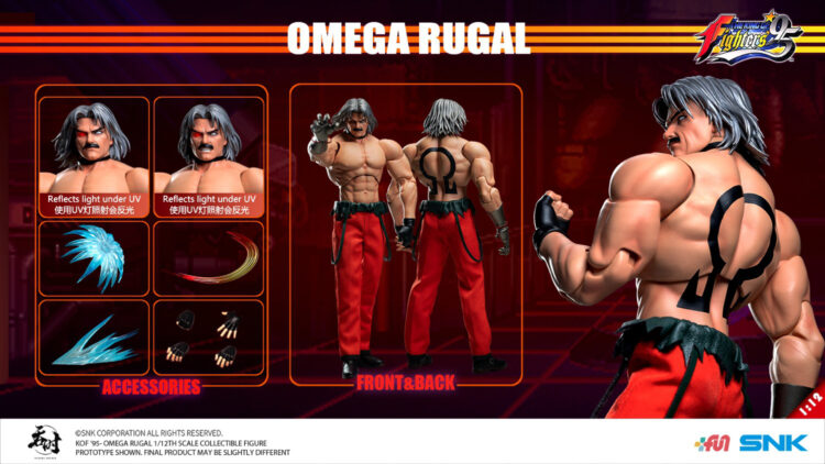 1/12 scale Tunshi Studio The King of Fighters '95 Omega Rugal action figure - Image 10